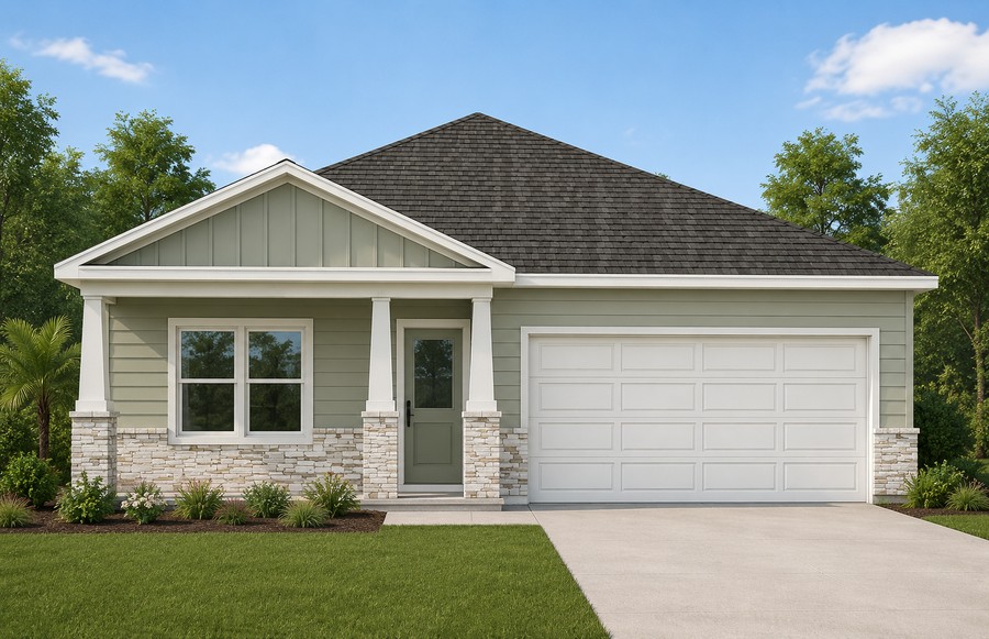 1580 sqft, 4/2 - Single Family Rental (SFR) — from $299,900 - Build to Rent Property in Citrus Springs, Florida