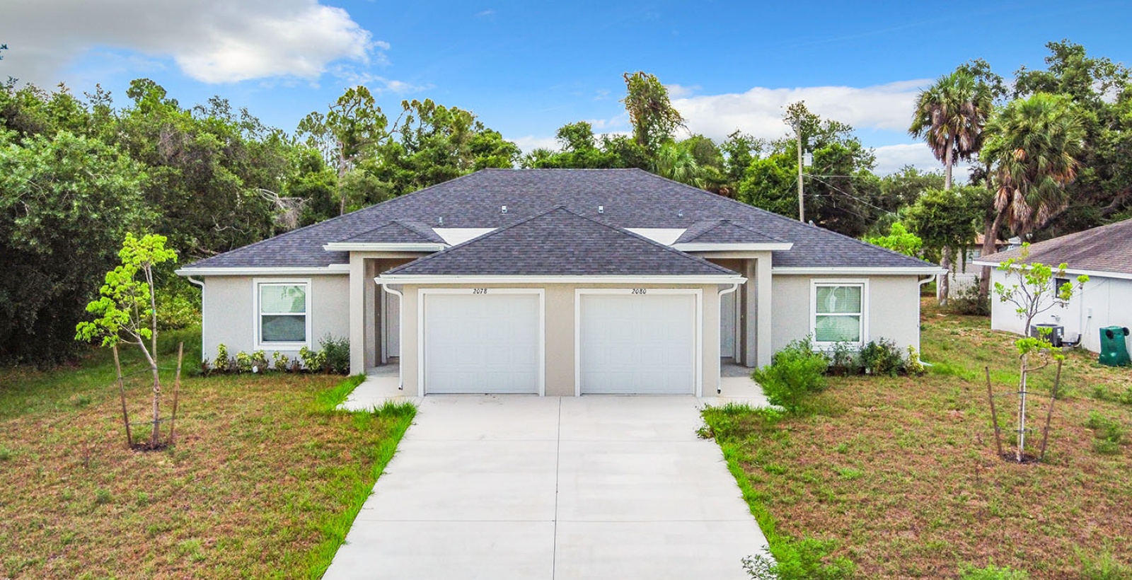 2078/2080 Redmond St, Port Charlotte, Florida 33948, 2 Bedrooms Bedrooms, ,2 BathroomsBathrooms,Duplex,For Sale,Redmond St,1013